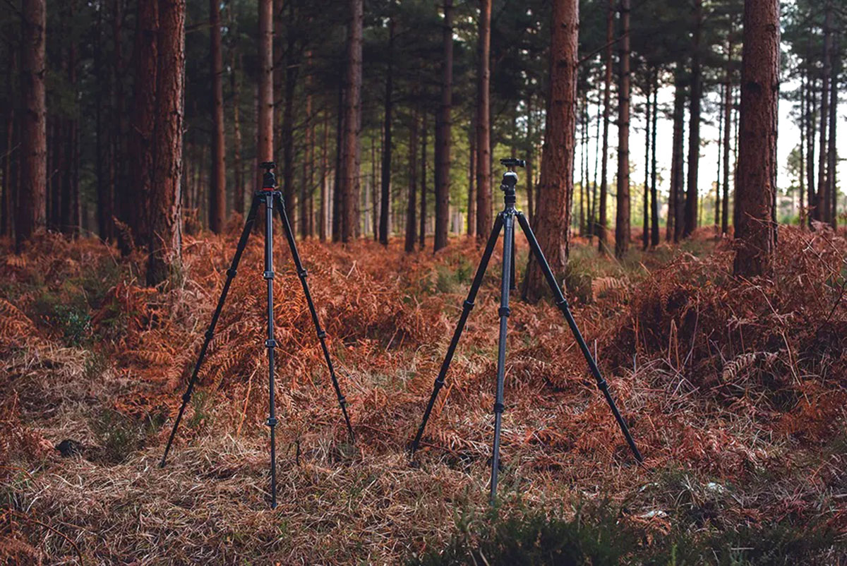 Aluminum and Carbon Fiber Tripods