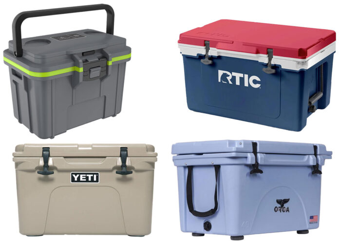 Coolers for camping